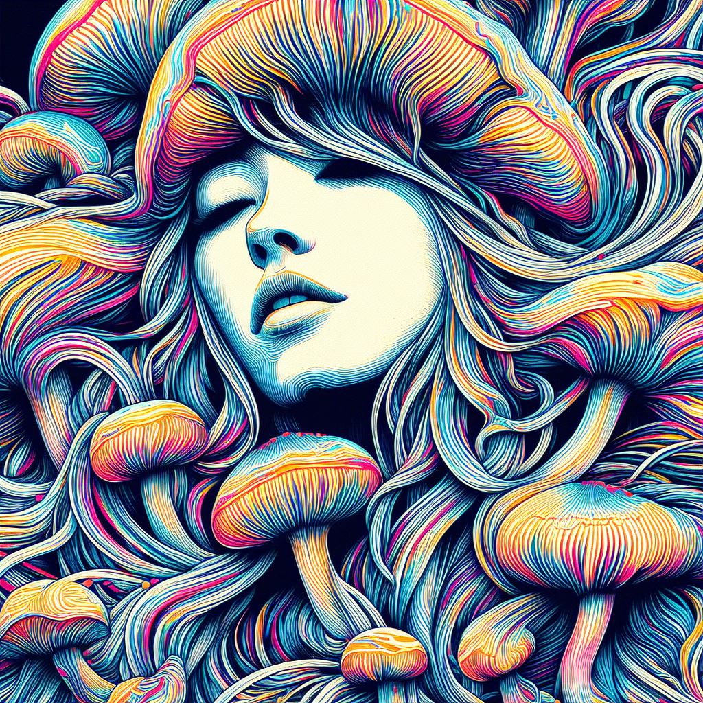 "Dreams" - psychedelic art