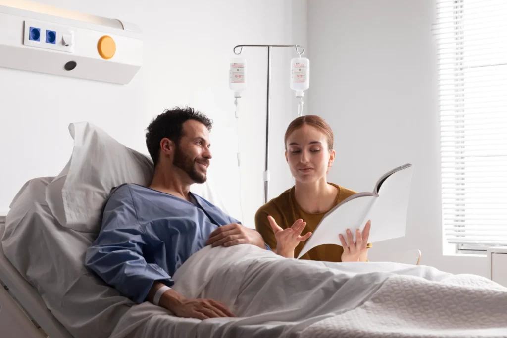 Person who successfully completed benzodiazepine recovery looking healthy